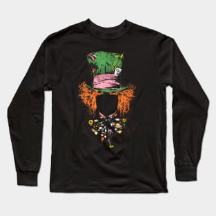 Mad Hatter Anonymous Long Sleeve T-Shirt